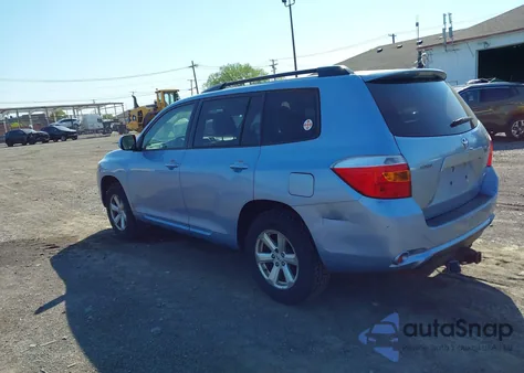 2008 Toyota Highlander z USA, uszkodzony, nr VIN JTEES41A482042472